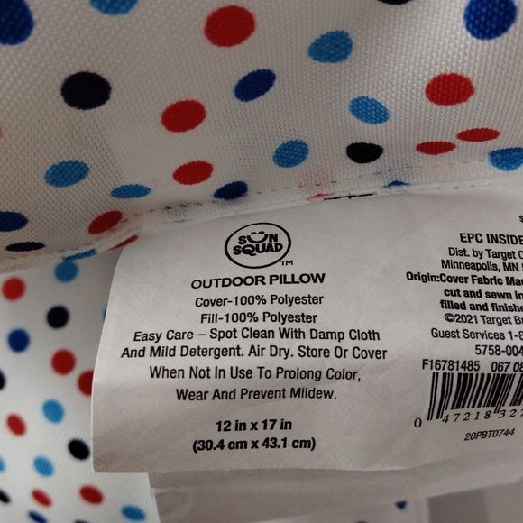 Sun Squad Polka Dot Throw Pillow Set - Picture 5 of 8